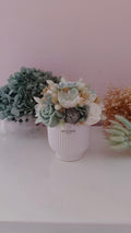 Soft salvia bouquet