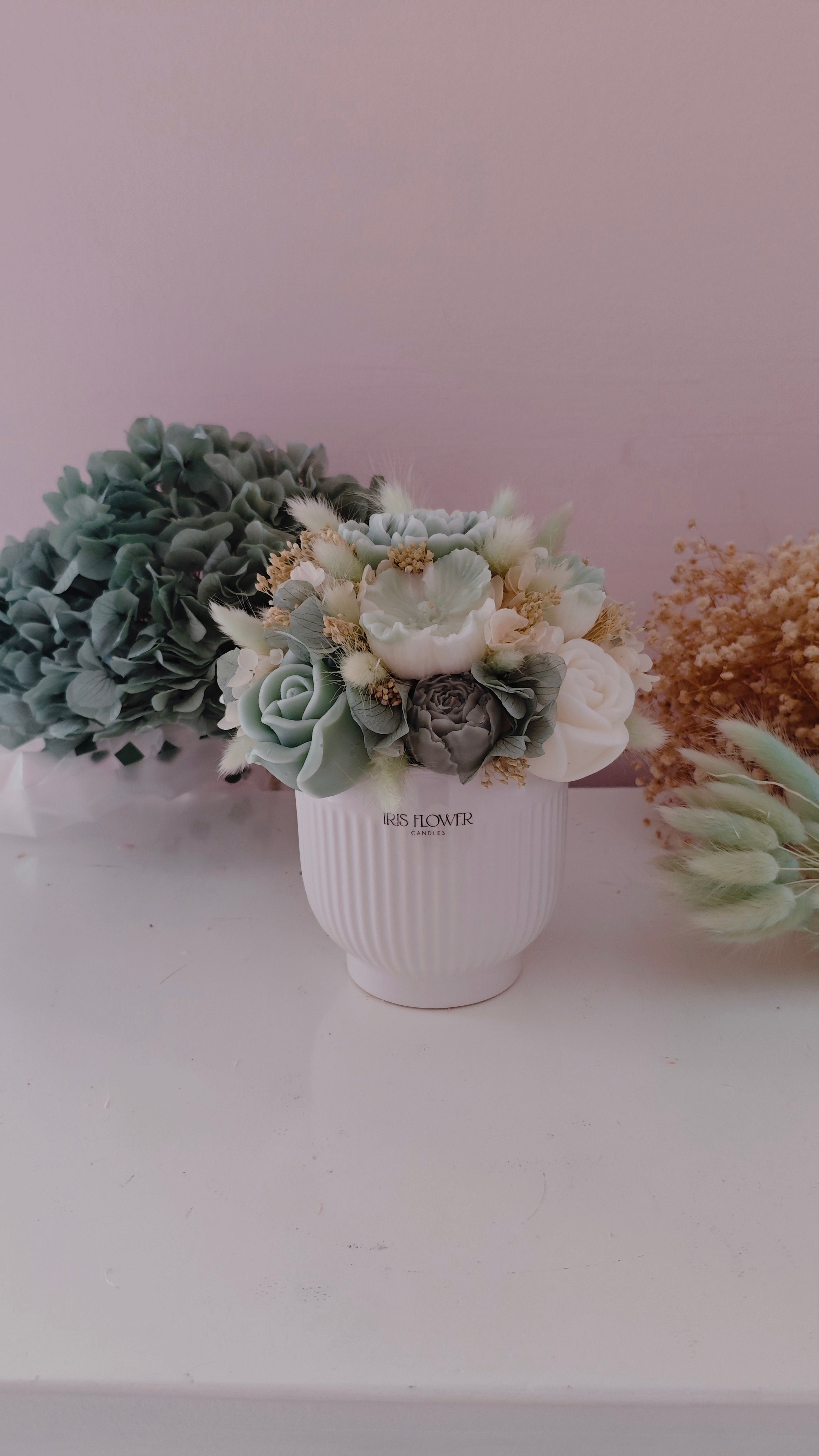 Soft salvia bouquet